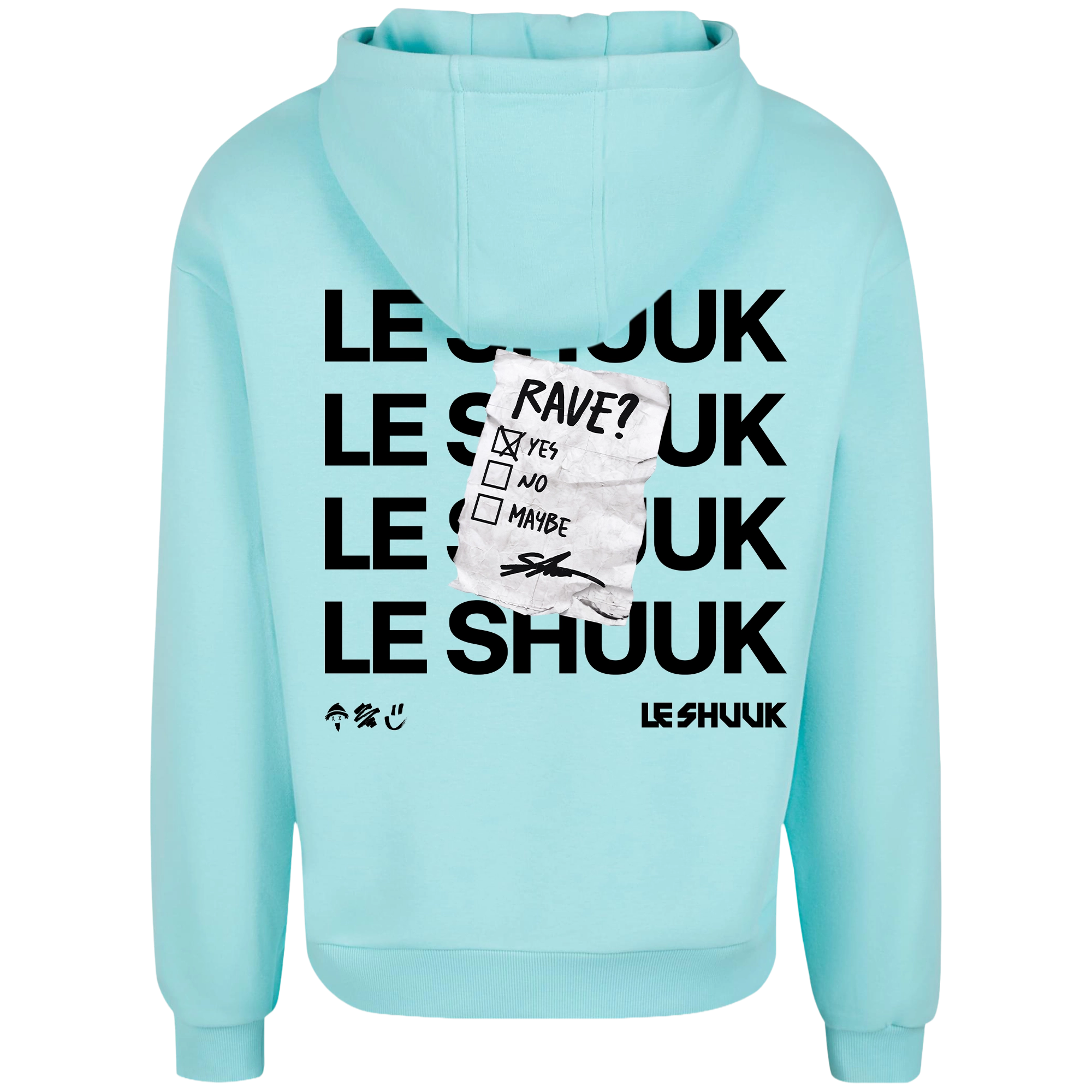 Rave 2k26 Fluffy Hoodie „Tiffany“