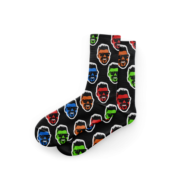 CRAZY SHUUK SOCKS Face